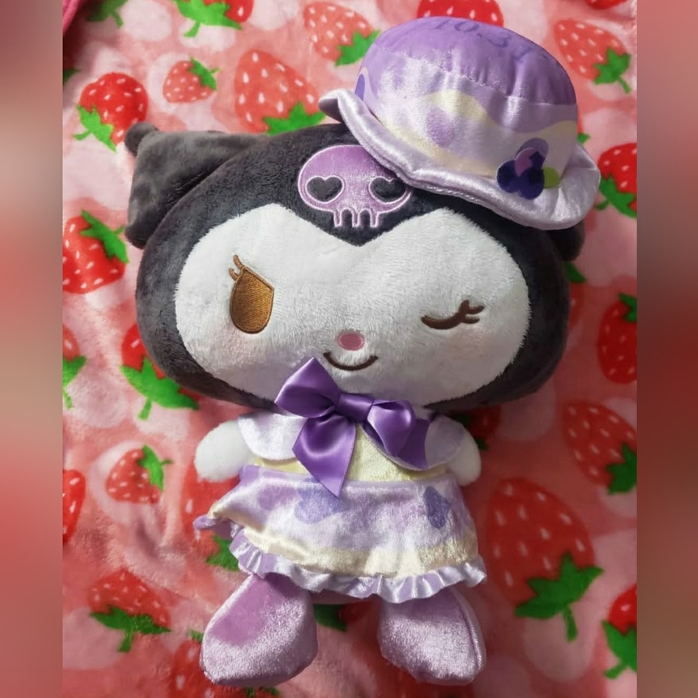 Kuromi Birthday plush large